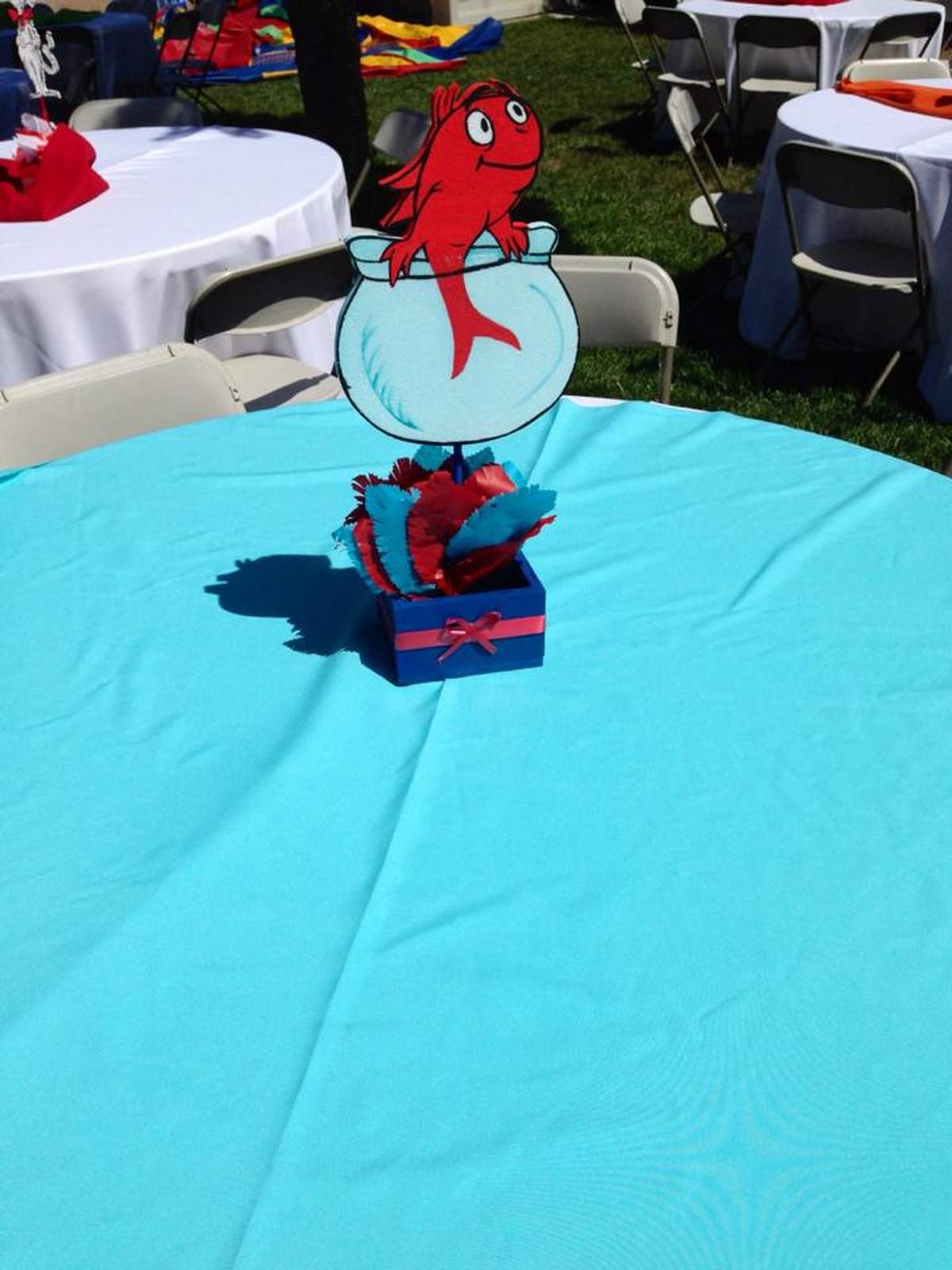Dr Seuss Cat in the Hat Baby Shower Party Ideas Photo 6 of 9 Catch My Party