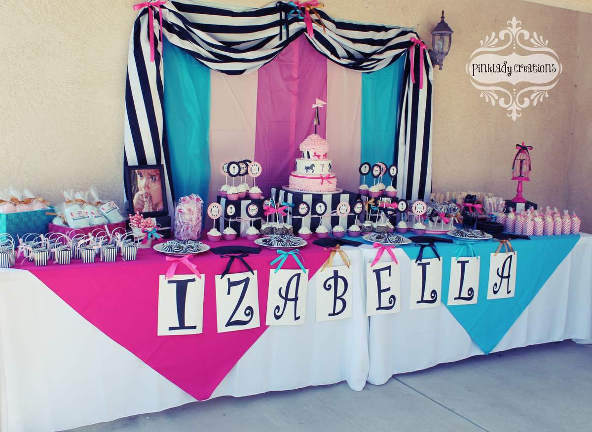 Izabellas 1st Birthday - Circus/Carnival
