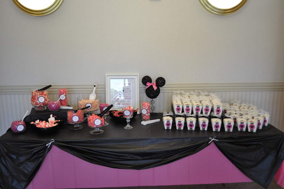 Mia's {Minnie Mouse} Party - Minnie Mouse Polka dots