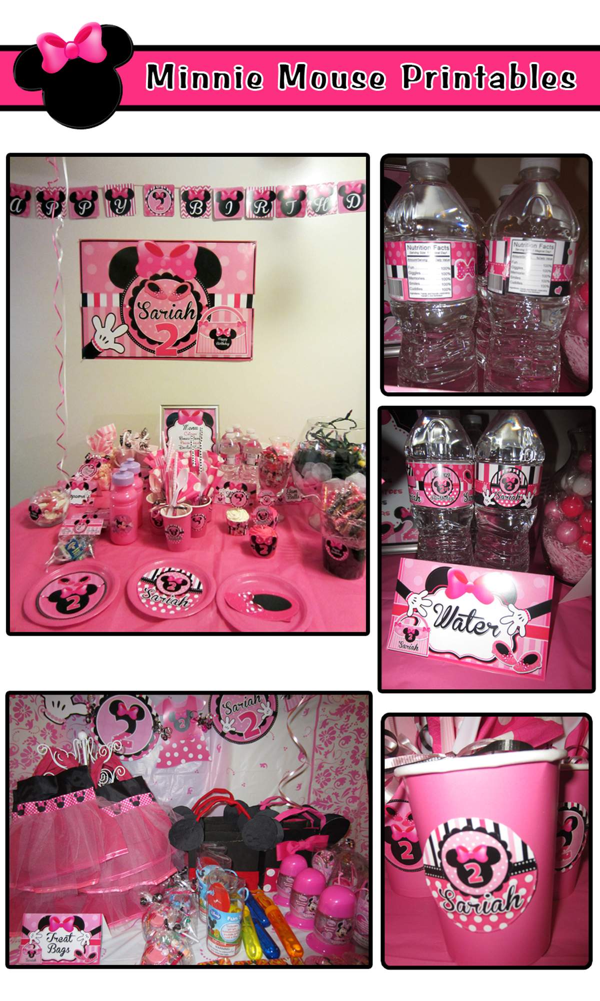 Sariah's 2nd Birthday  - Minnie Mouse Party 