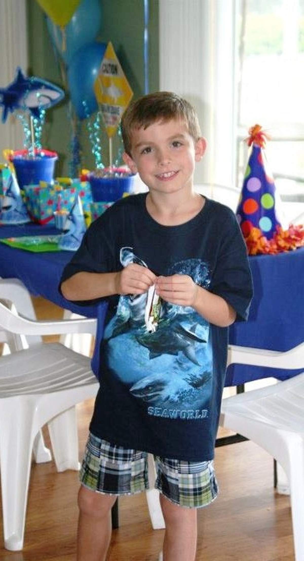 Logan's 7th Birthday - Shark Party! - Sharks