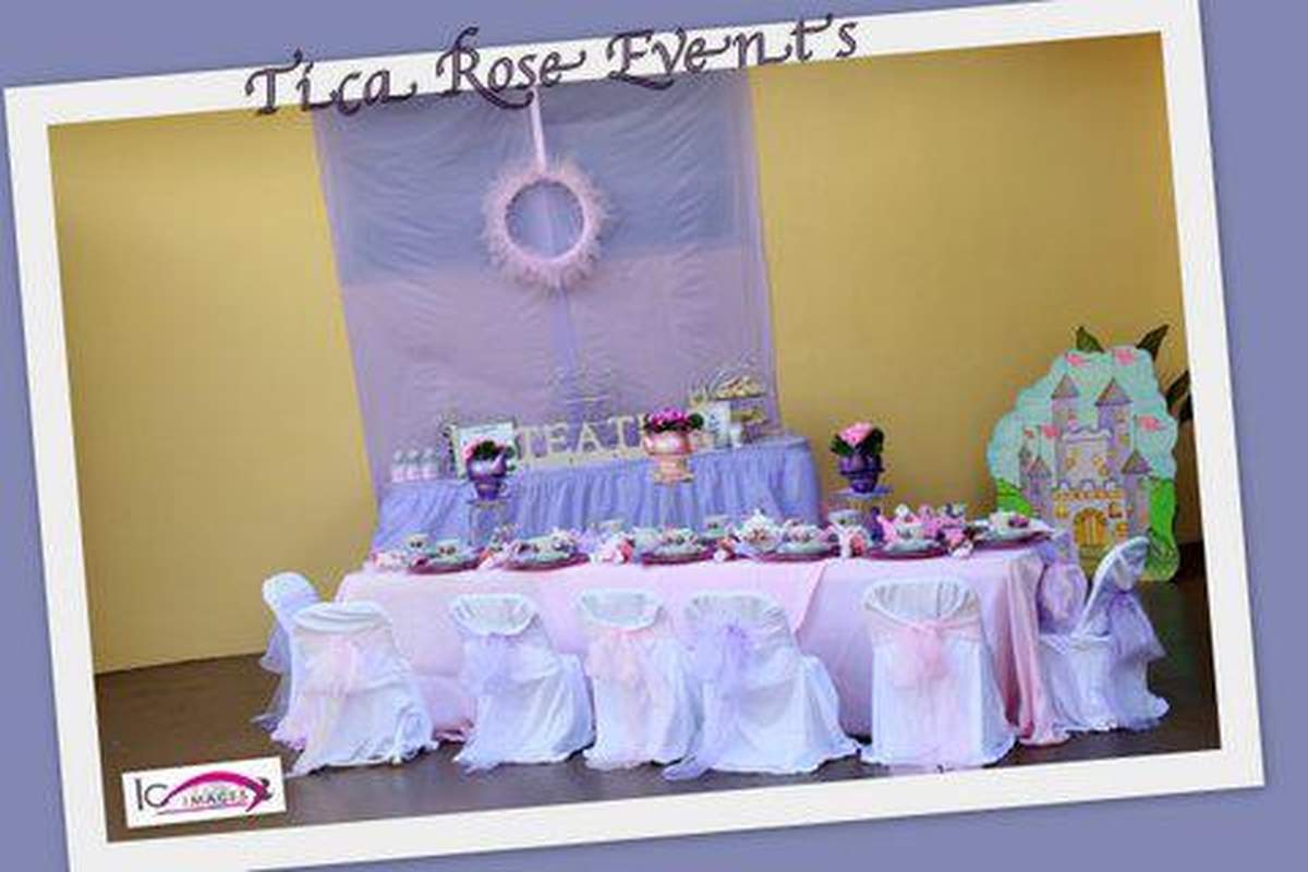 5th Birthday Party  - Princess Tea Party