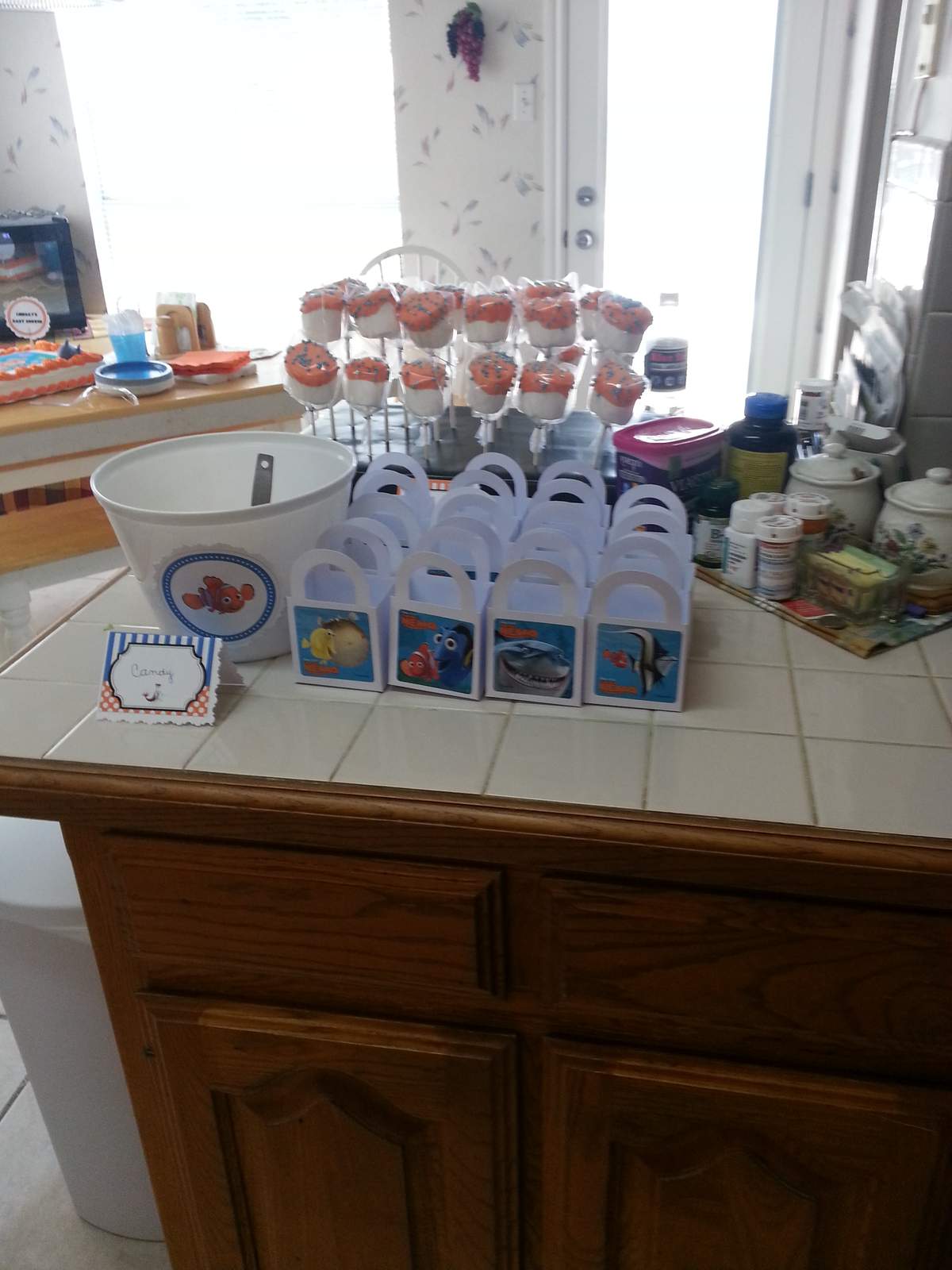 Finding Nemo Baby Shower Party Ideas Photo 1 of 14 Catch My Party