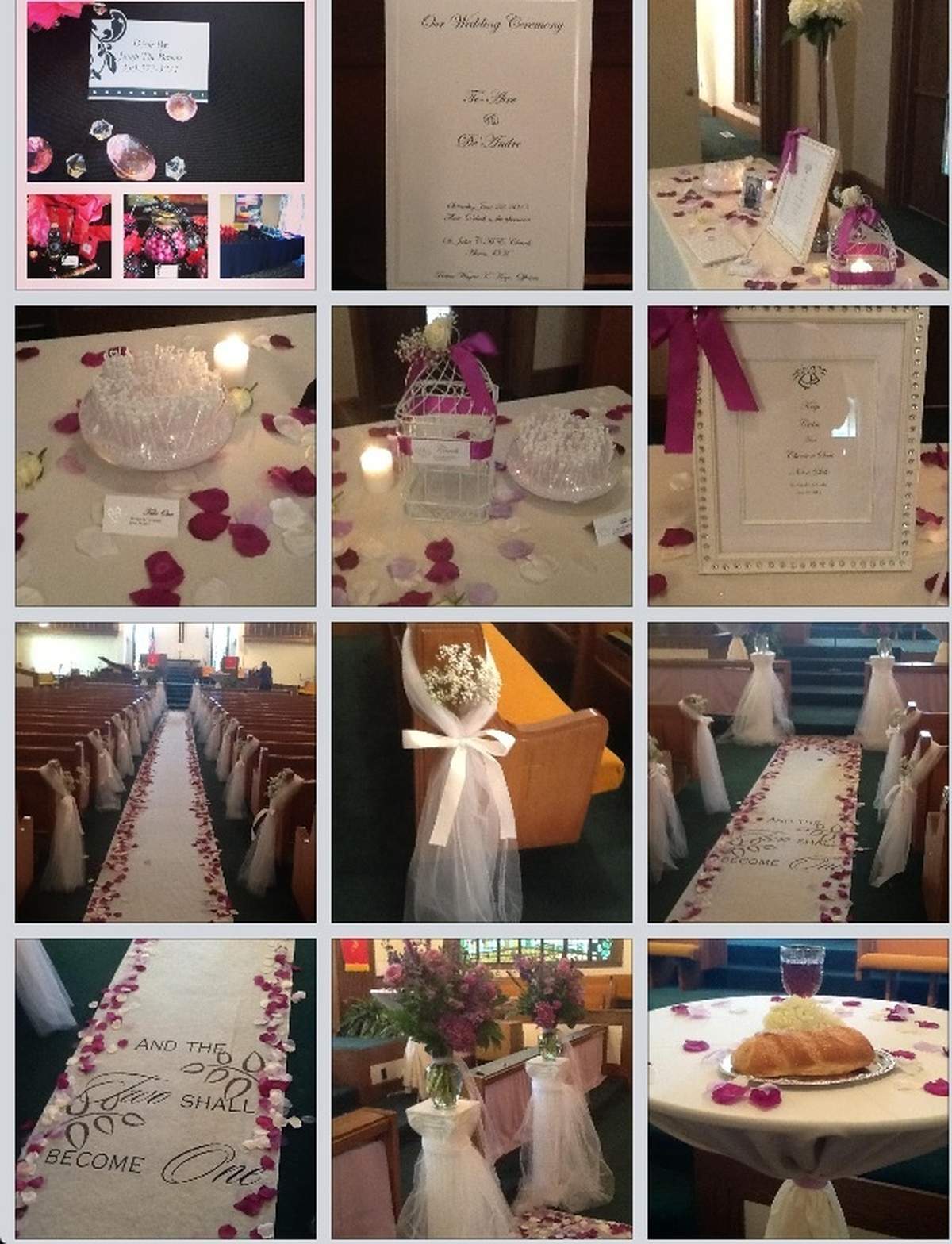 Easson/Tucker Wedding - Purple and Lavender