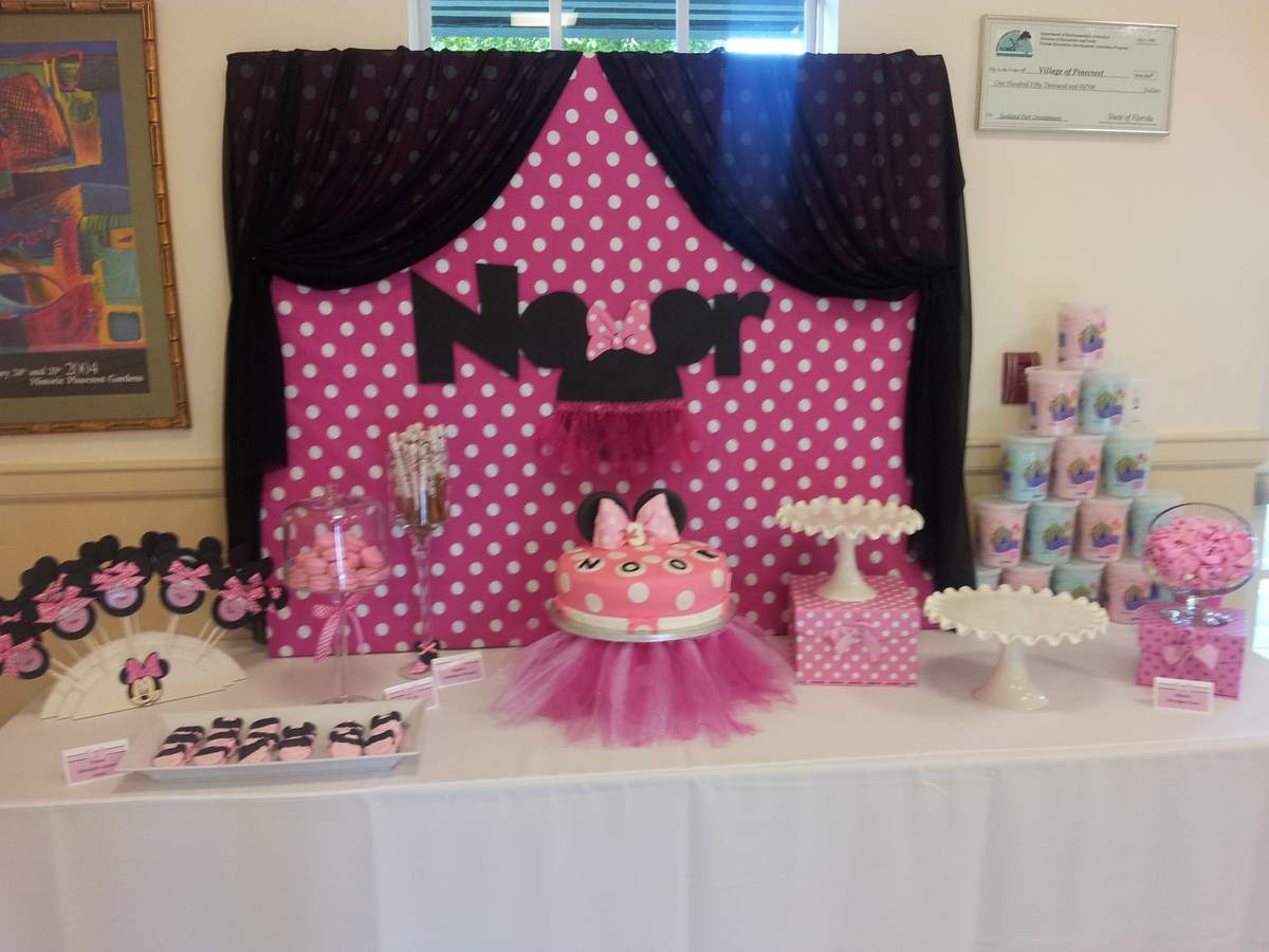 Noor's Minnie Mouse Party - Minnie Mouse