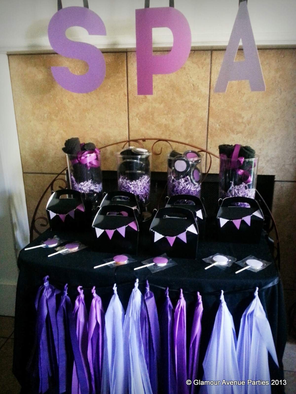 Spa Party Birthday Party Ideas Photo 6 of 59 Catch My Party