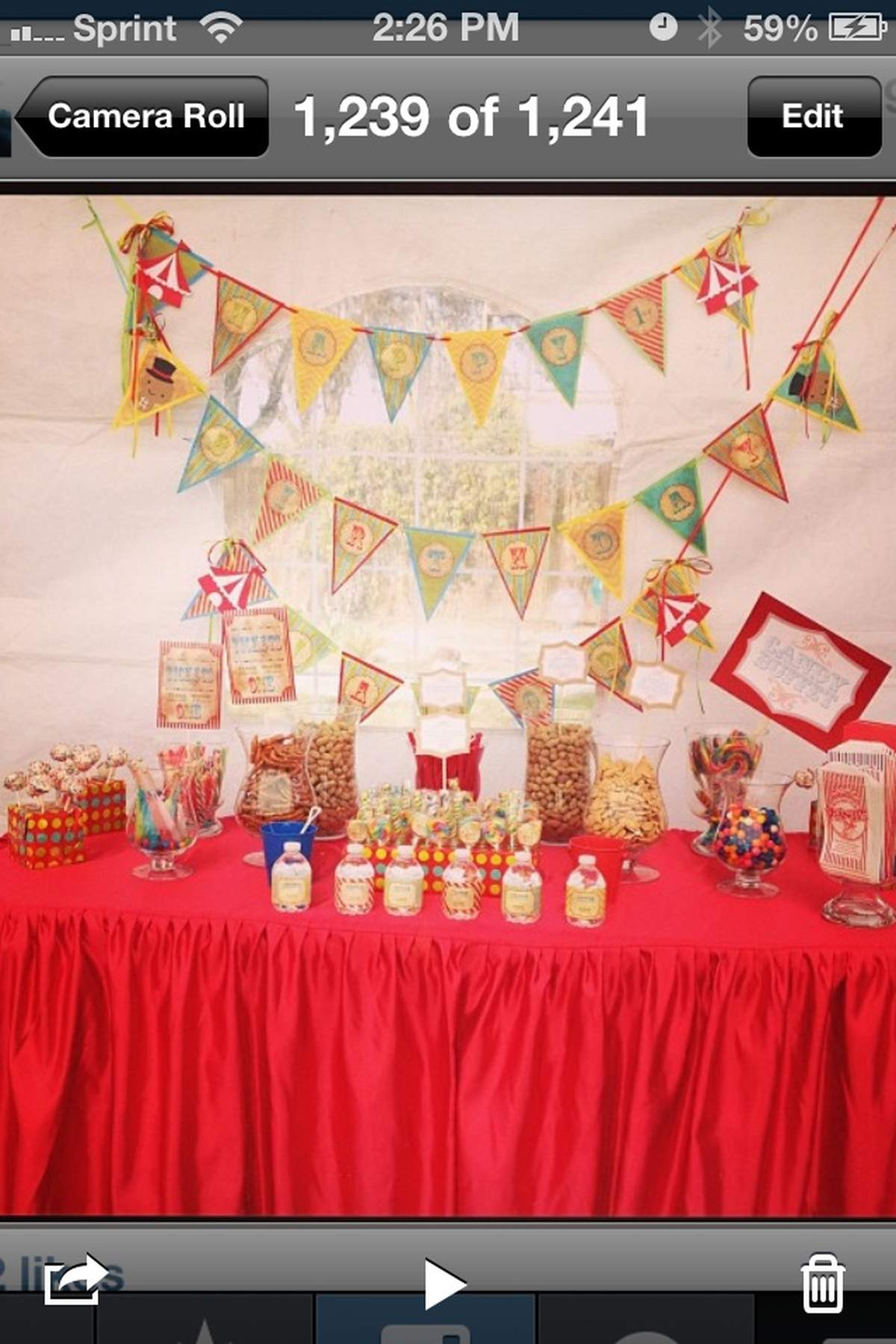 Boy Circus 1st Birthday - Circus/Carnival