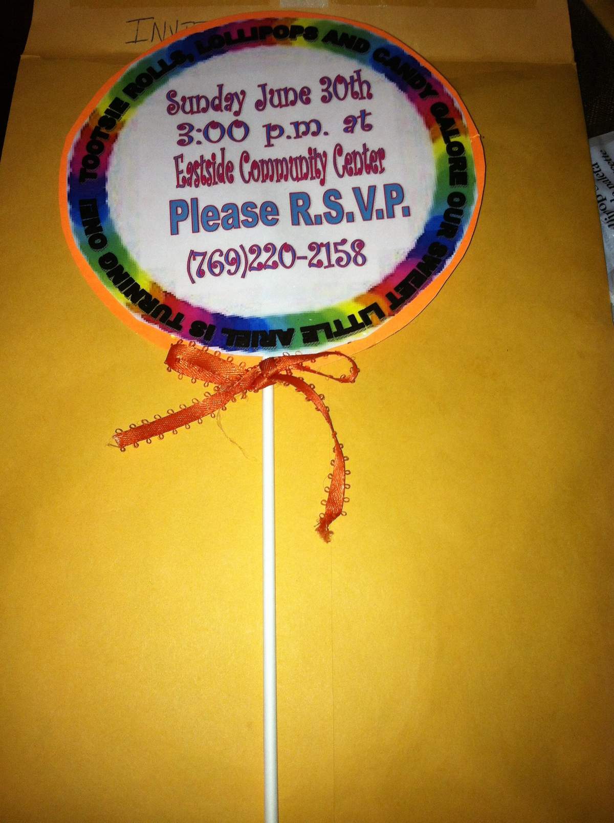 Ariel's 1st Sweet Shoppe - Sweet Shoppe Theme
