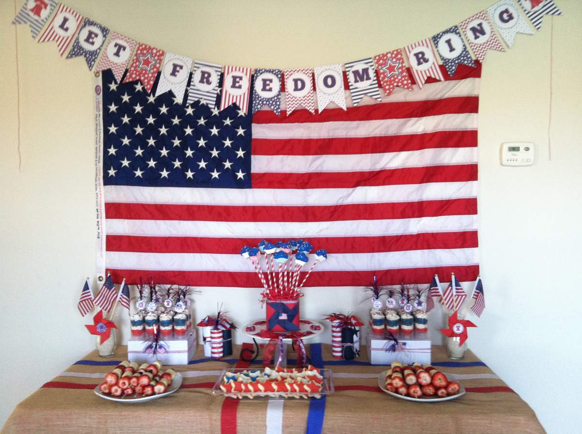 4th of July BBQ and Beach Bash - Patriotic