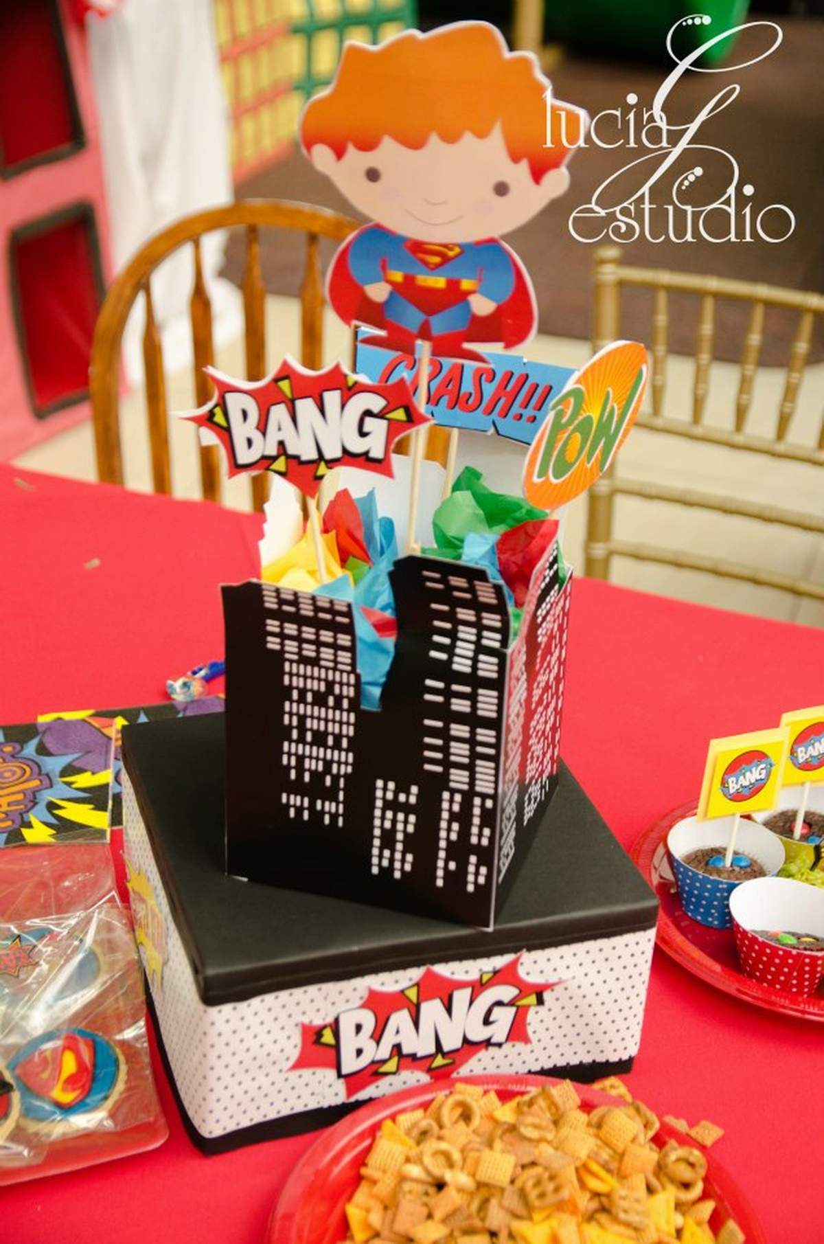 Super Sebas Birthday Party - Superhero