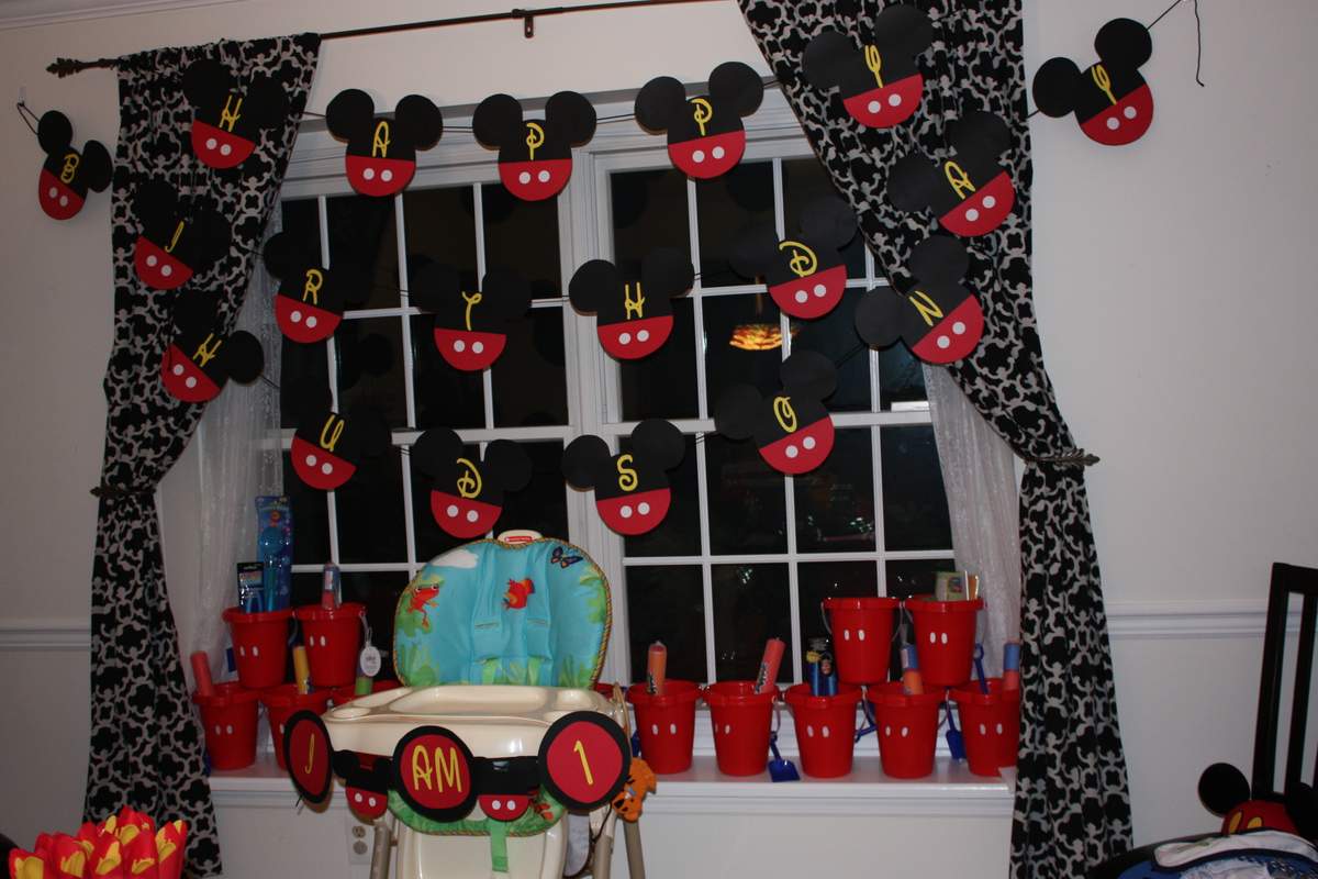 Hudson's First Birthday - Mickey Mouse Clubhouse