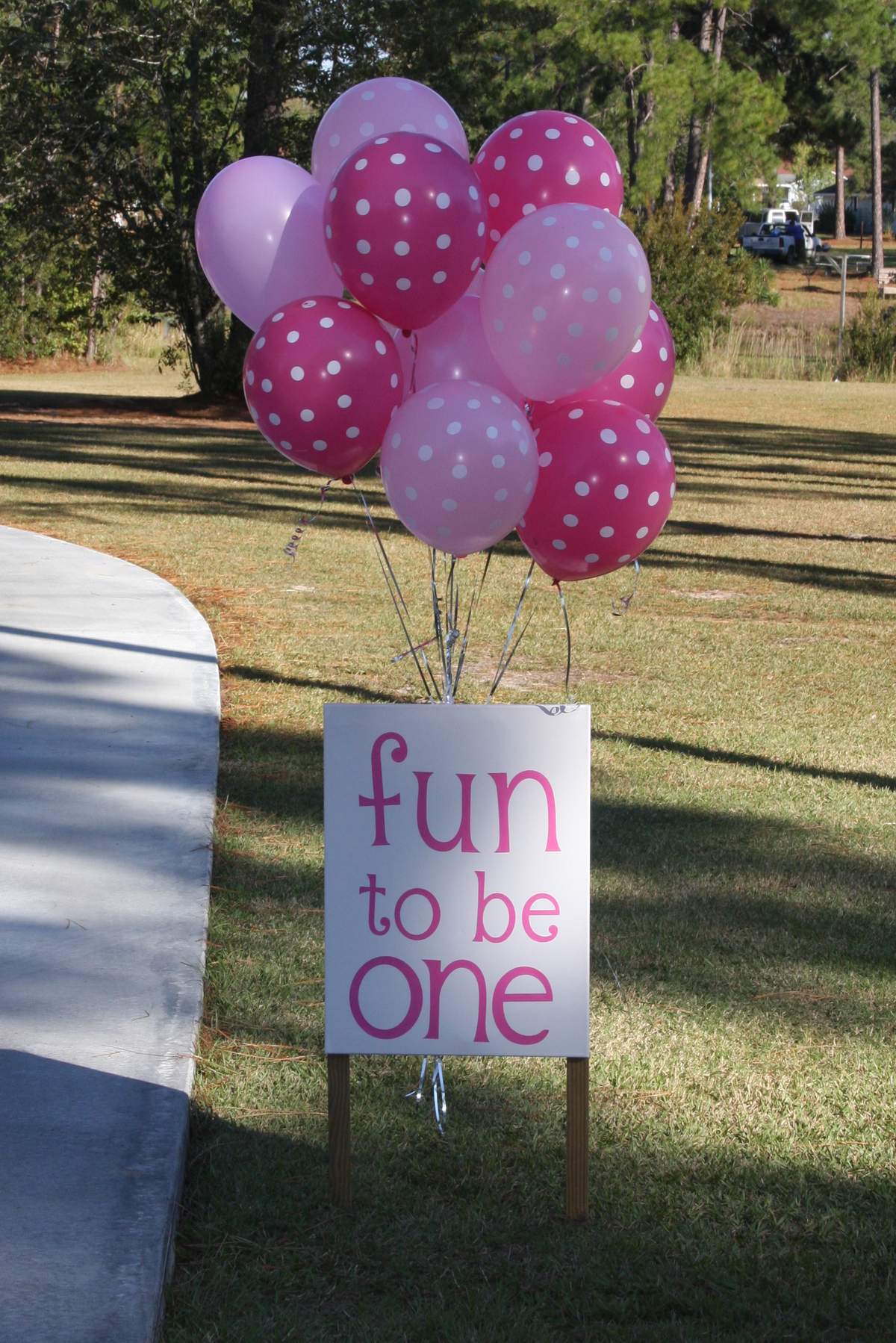 Fun to be One - pink ballerina