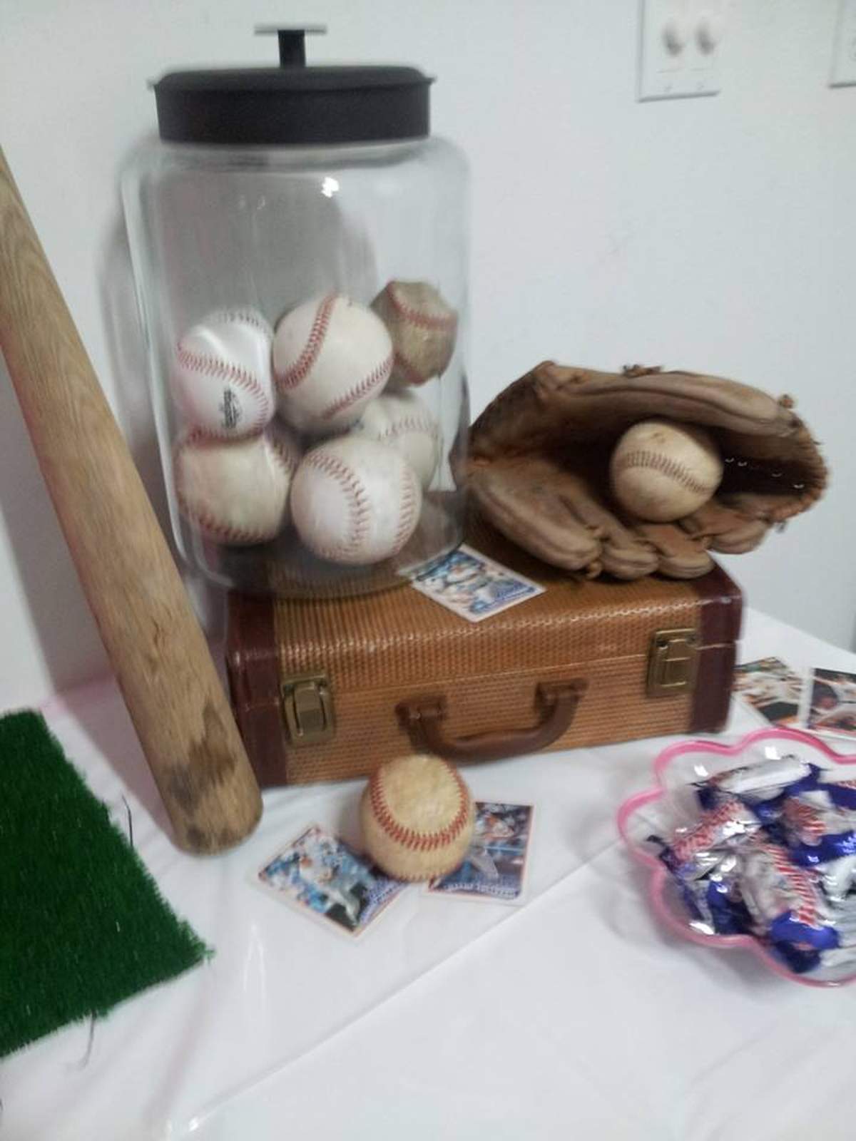 Welcome to the Team! - Yankees Baseball Baby GIRL couples shower!