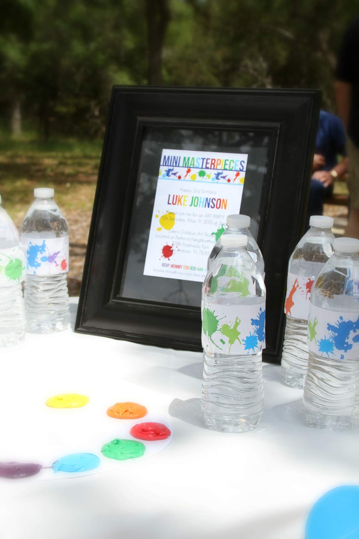 "Mini Masterpiece" Art Birthday Party - Art Birthday Party