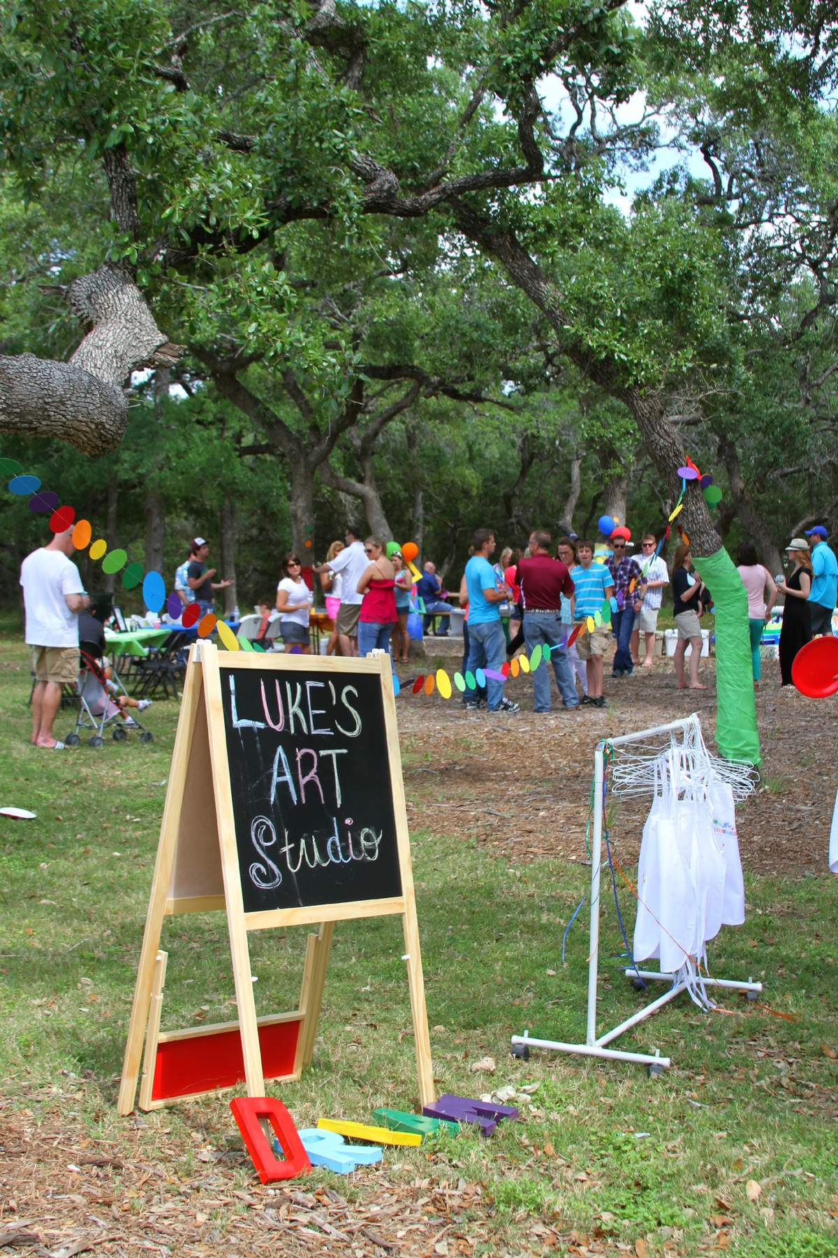 Art Birthday Party Birthday Party Ideas Photo 4 of 39 Catch My Party