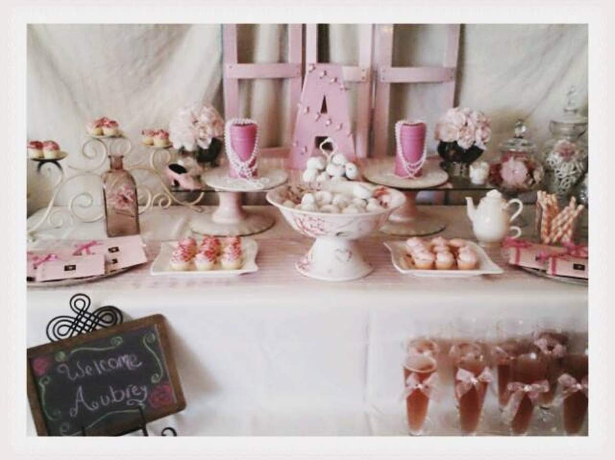 Baby Aubrey's Shabby Chic Baby Shower - Vintage 