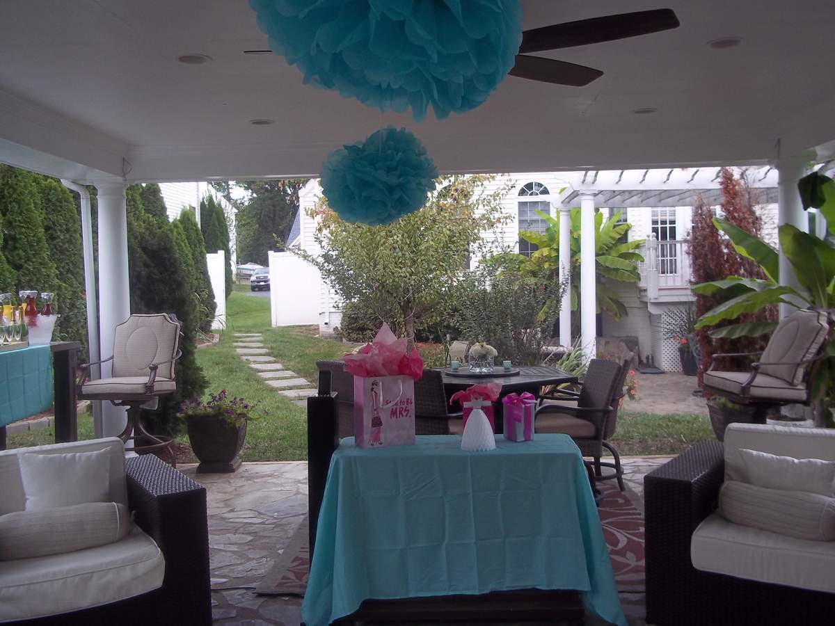 Marta's Bridal Shower Brunch - Tiffany Blue