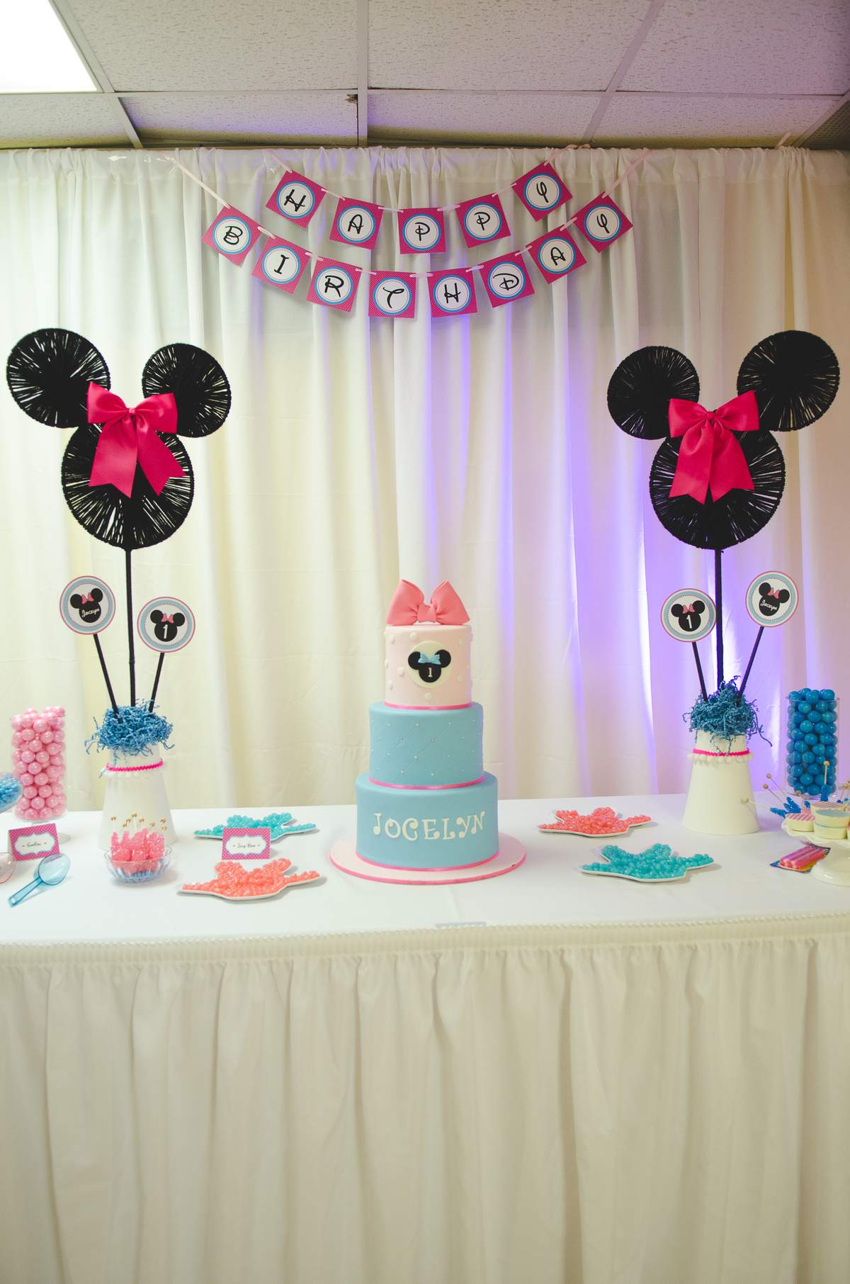 Jocelyn's Minnie Mouse Party - Minnie Mouse