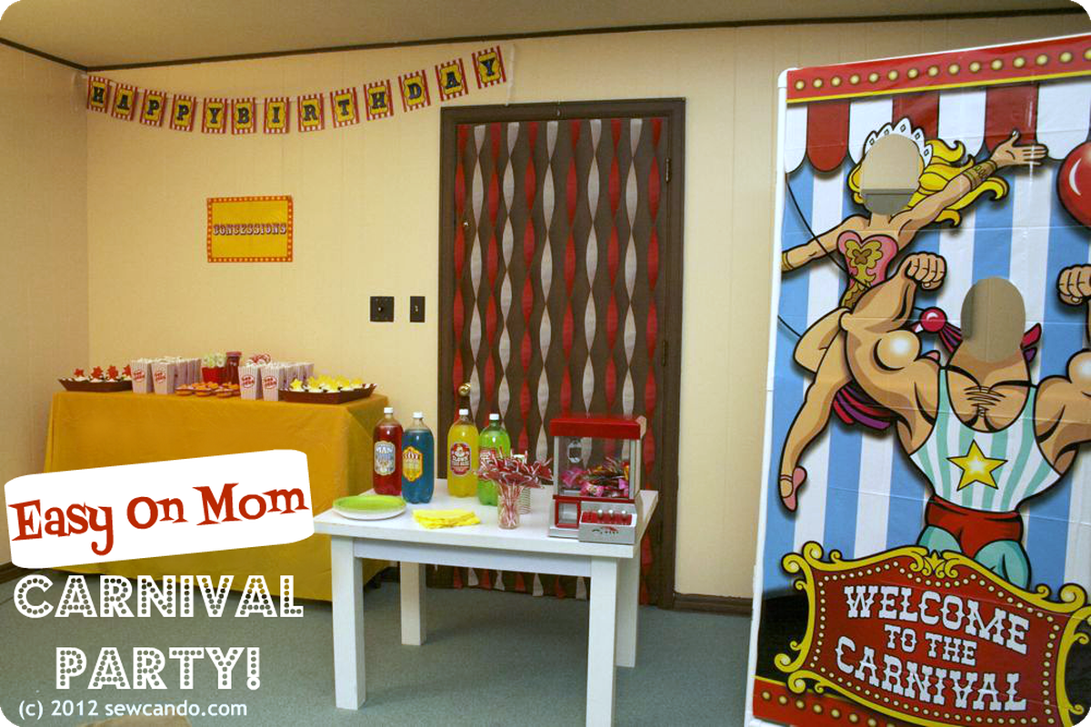 Easy On Mom Carnival Party - Carnival/Circus