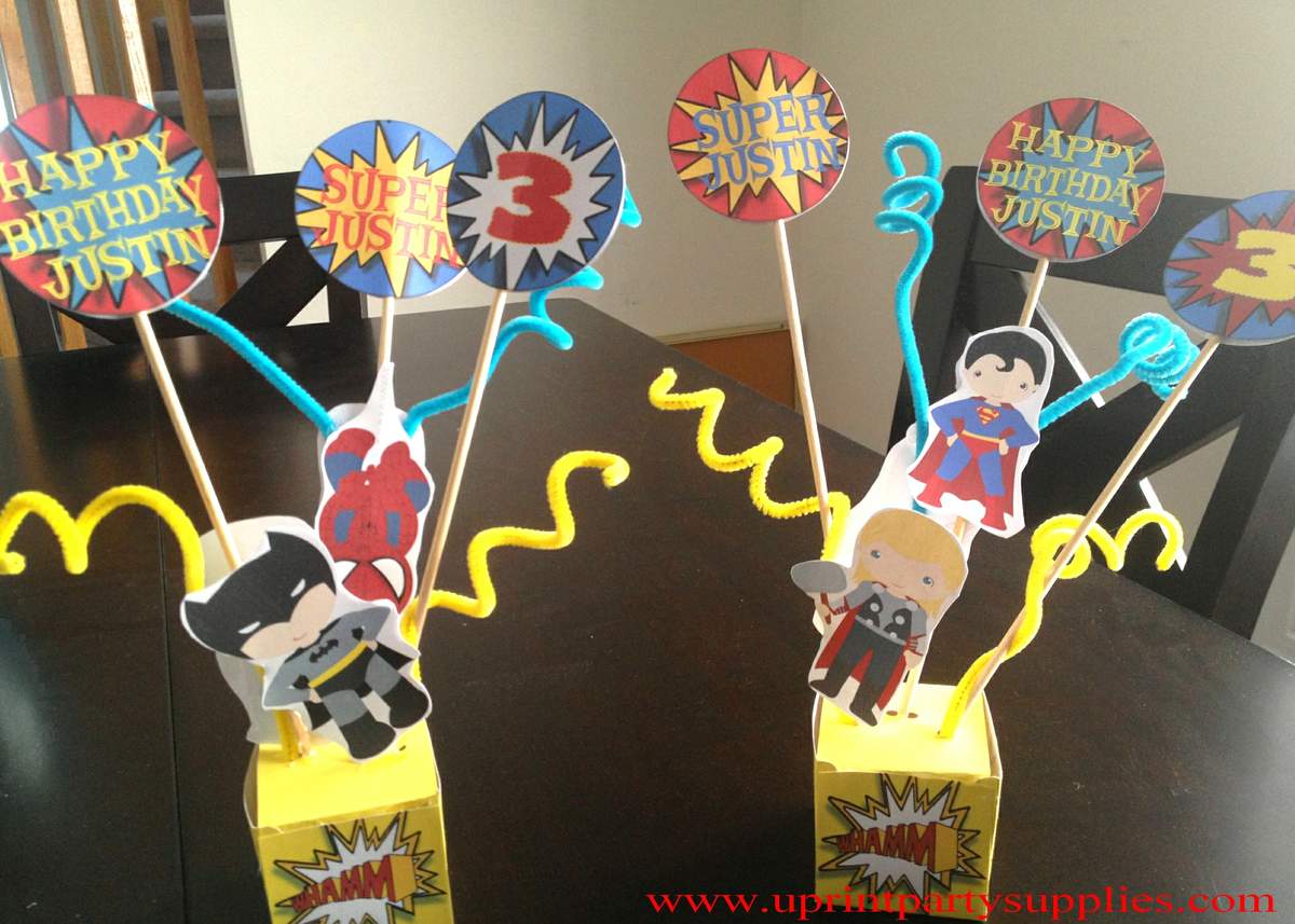 Superhero Party!!! KAPOW! - None