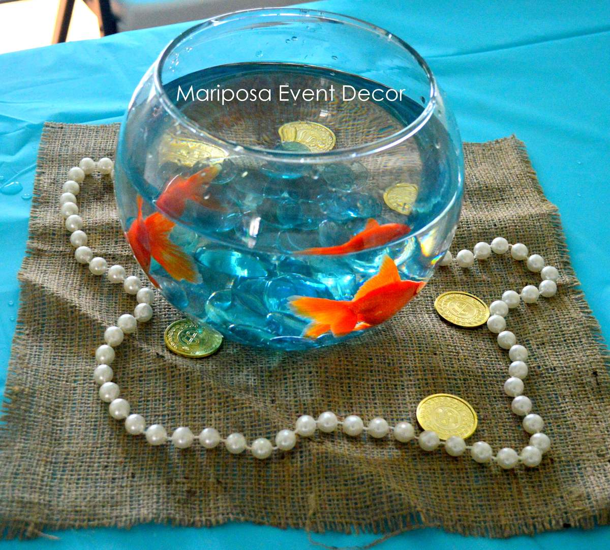All about the sea Birthday Party Ideas | Photo 1 of 19 | Catch My Party, image size:1200x1081