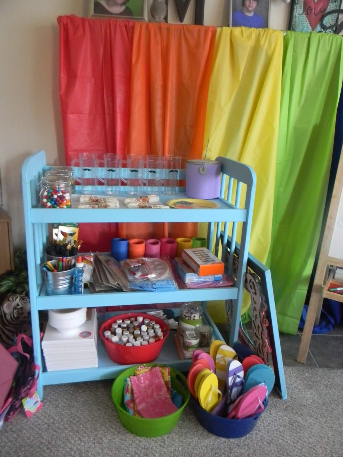 Art Themed Slumber Party - Art Party