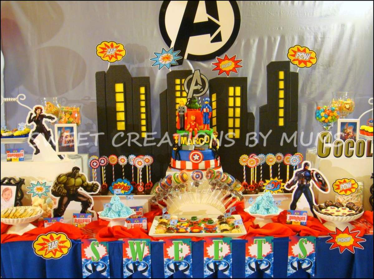 Avengers Birthday Party Ideas | Photo 1 of 5 | Catch My Party
