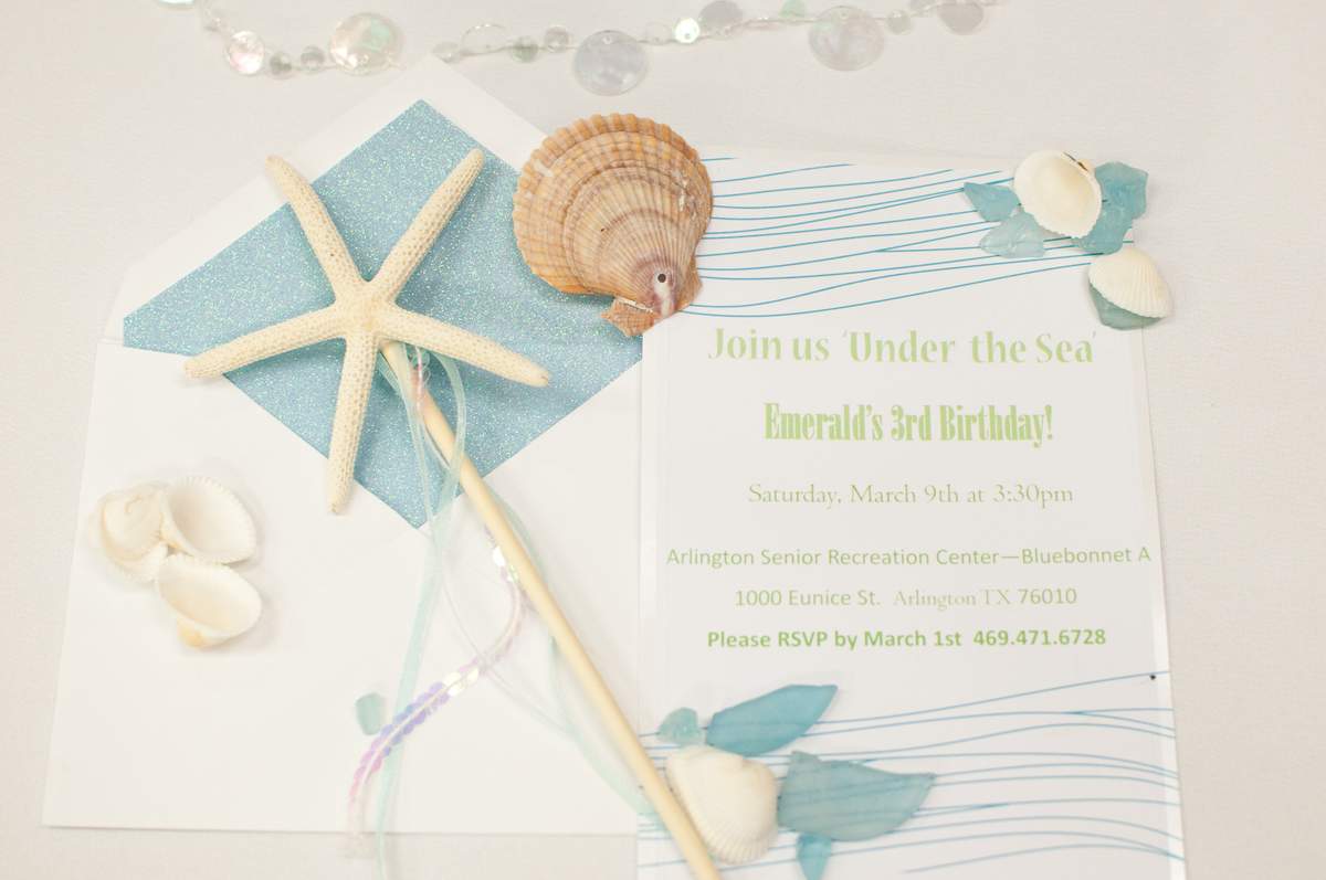 Emerald's Under the Sea Mermaid 3rd Birthday Party - Under the Sea