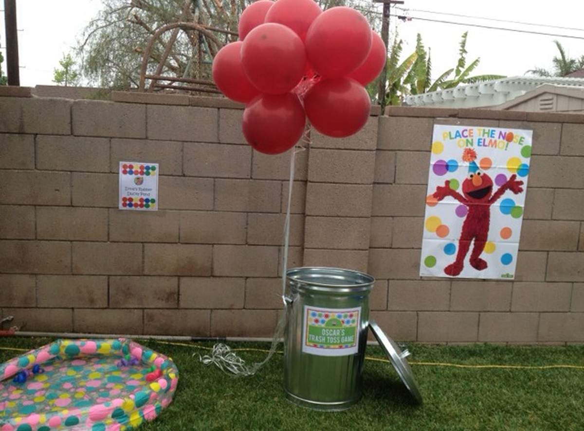 Sesame Street Birthday Party Ideas Photo 1 of 10 Catch My Party