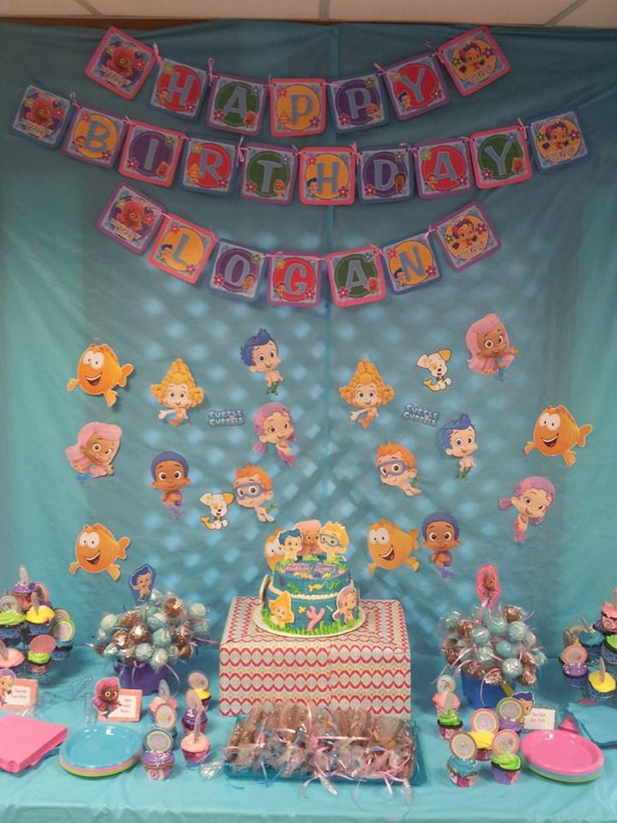 Bubble Guppies Birthday Party Ideas Photo 1 Of 60 Catch My Party bubble-guppies-birthday-party-ideas-photo-1-of-60-catch-my-party