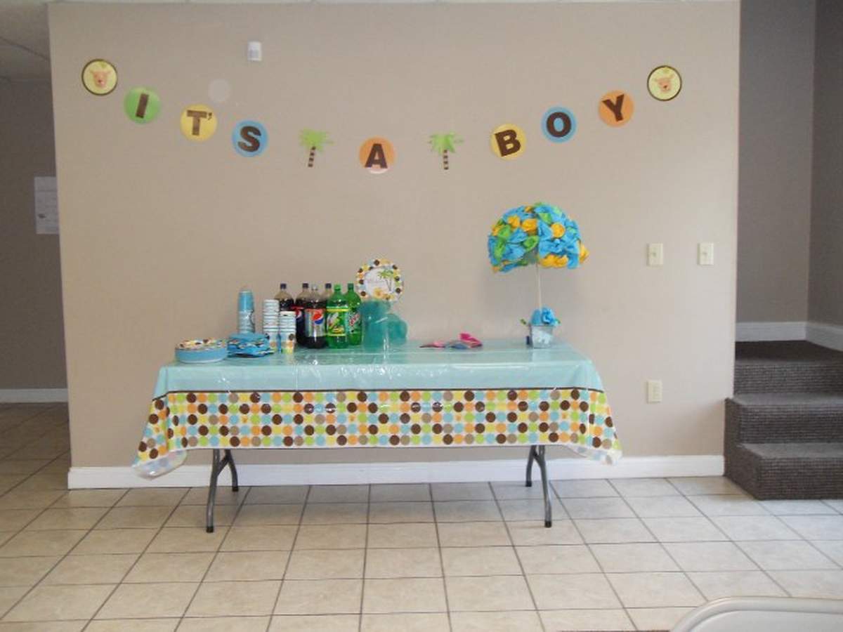 My Baby Shower - Jungle Safari and Polka Dots 