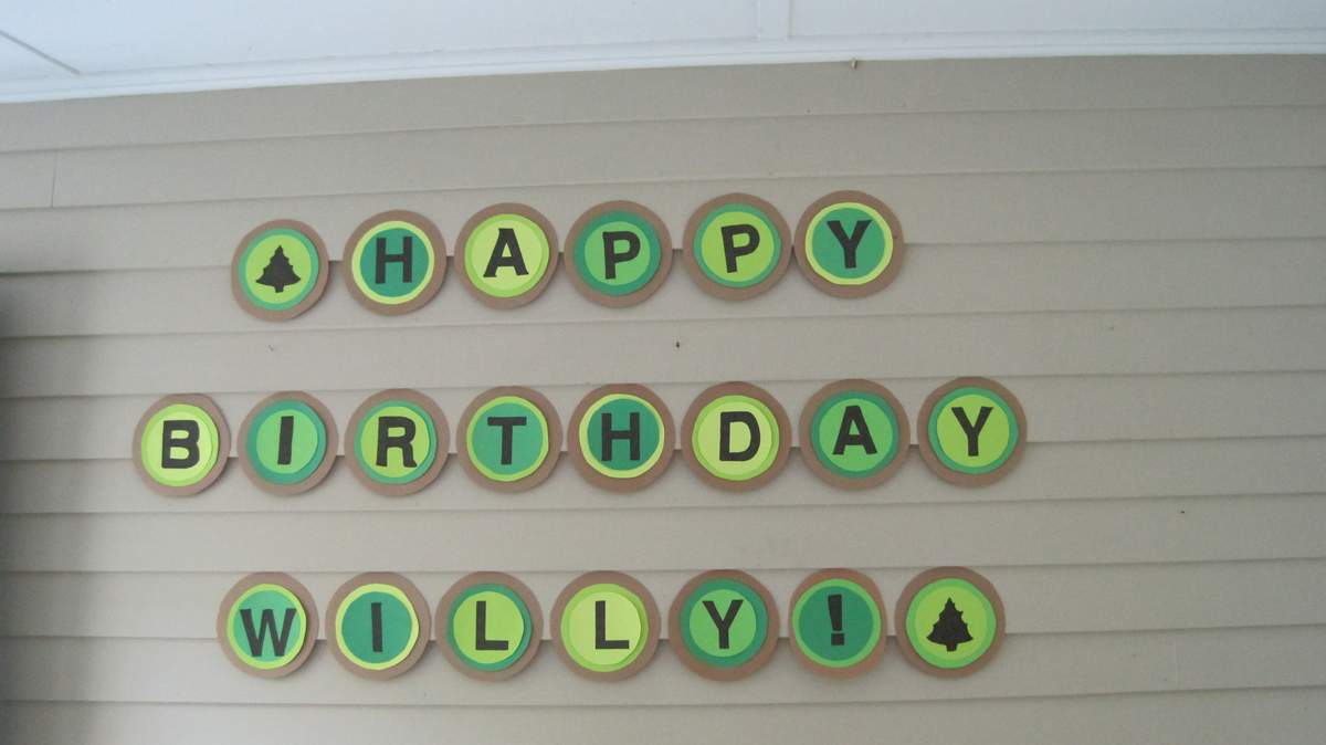 Willy turns 2!  - Woodland birthday brunch 