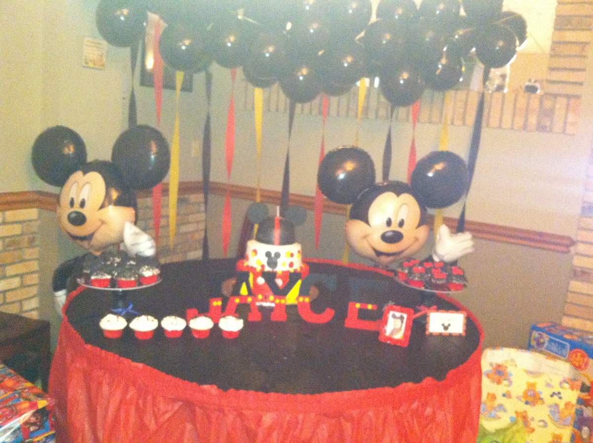 Jayce's 1st Birthday! - Mickey Mouse