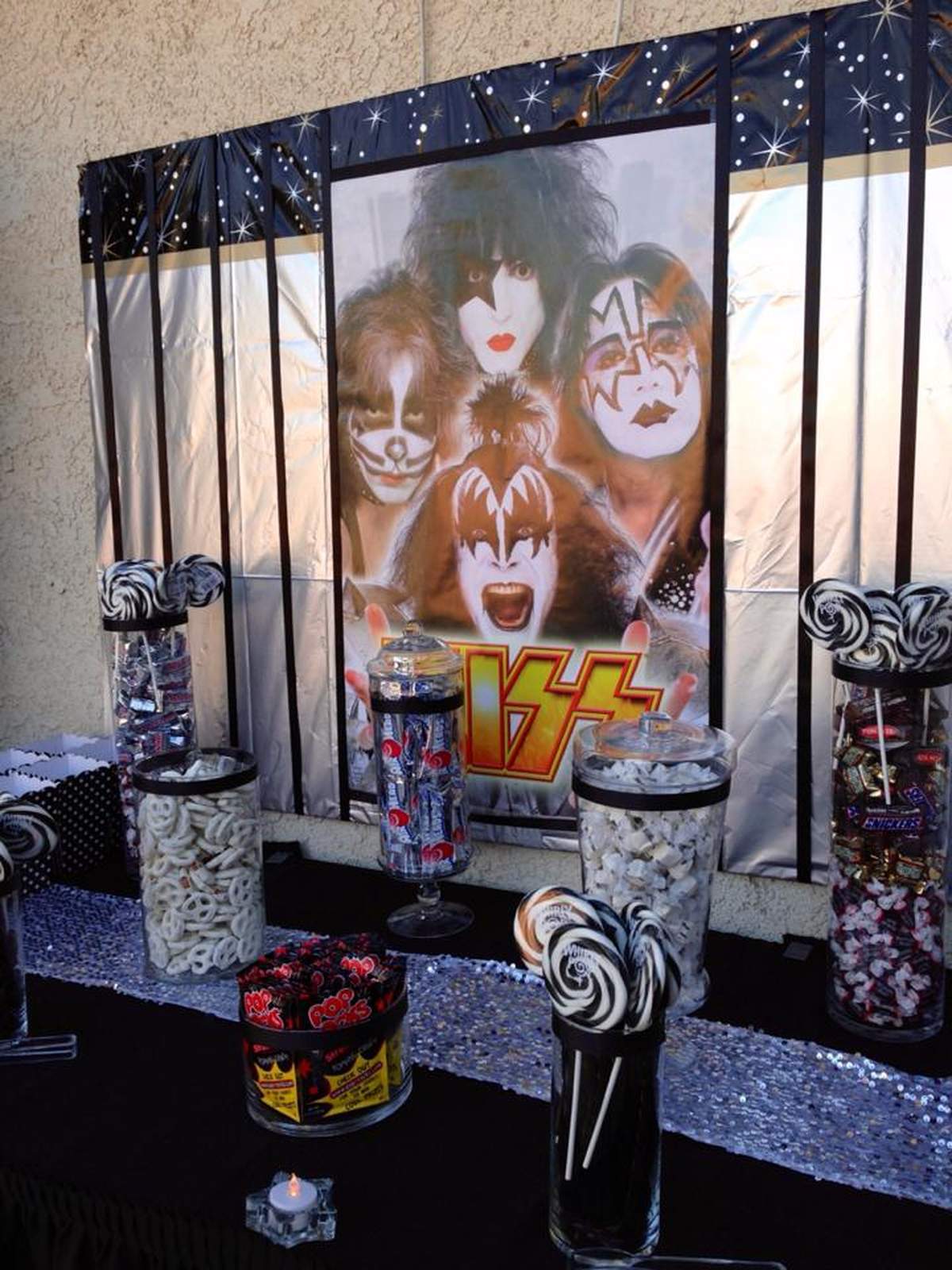 KISS Birthday Party Ideas Photo 2 of 6 Catch My Party