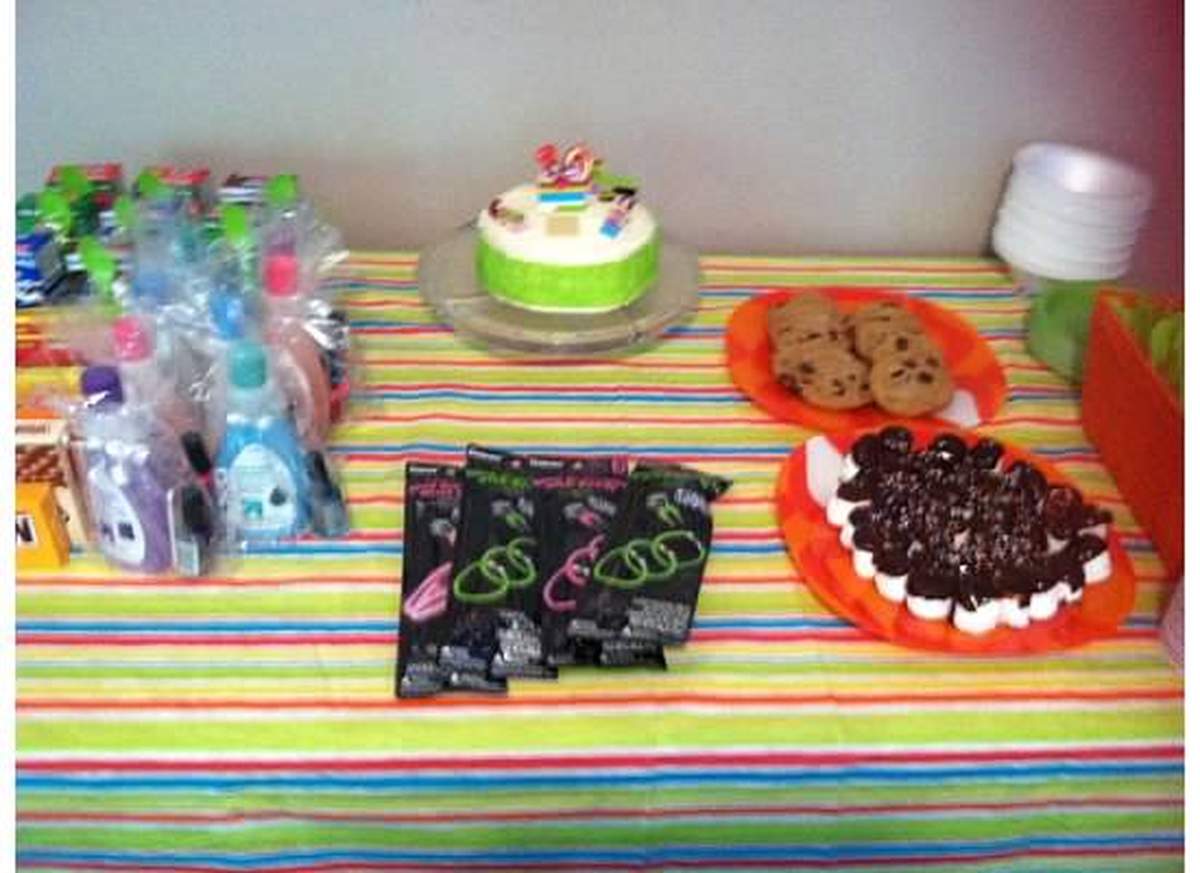 Nia's 10th Birthday Party - slumber party