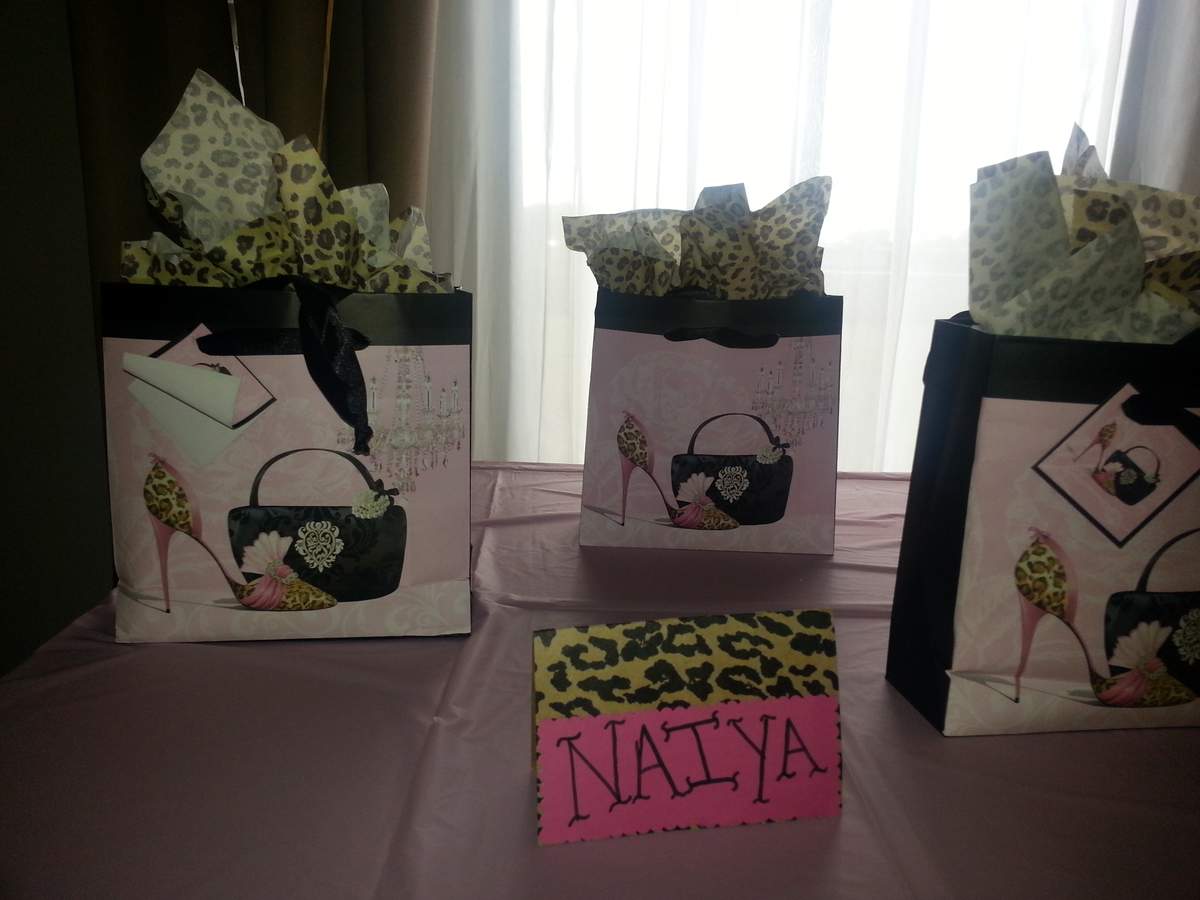 Naiyas' Sweet 13! - leopard and pink a girls night in!