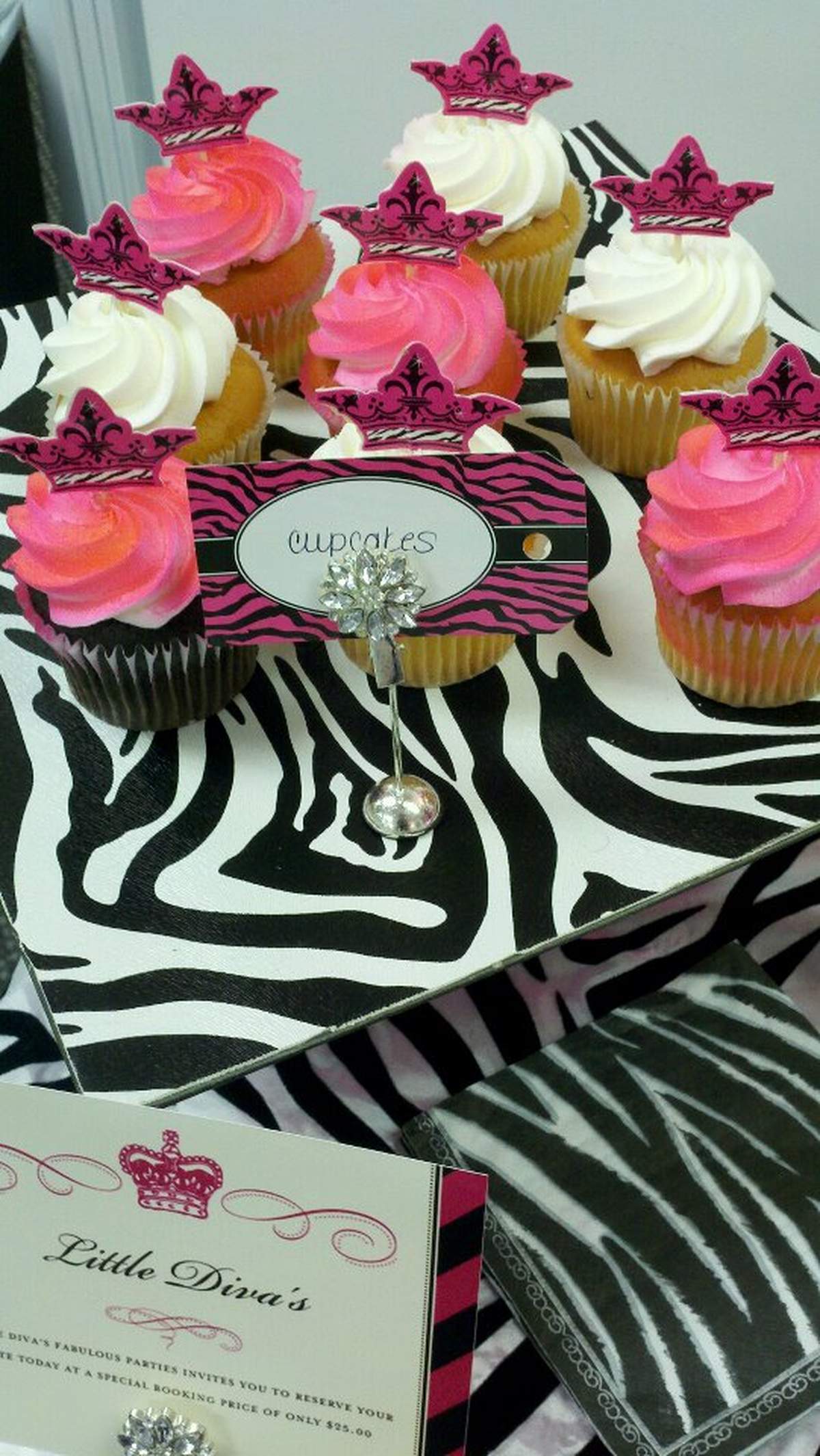 Zebra Diva Spa Party - Spa Party
