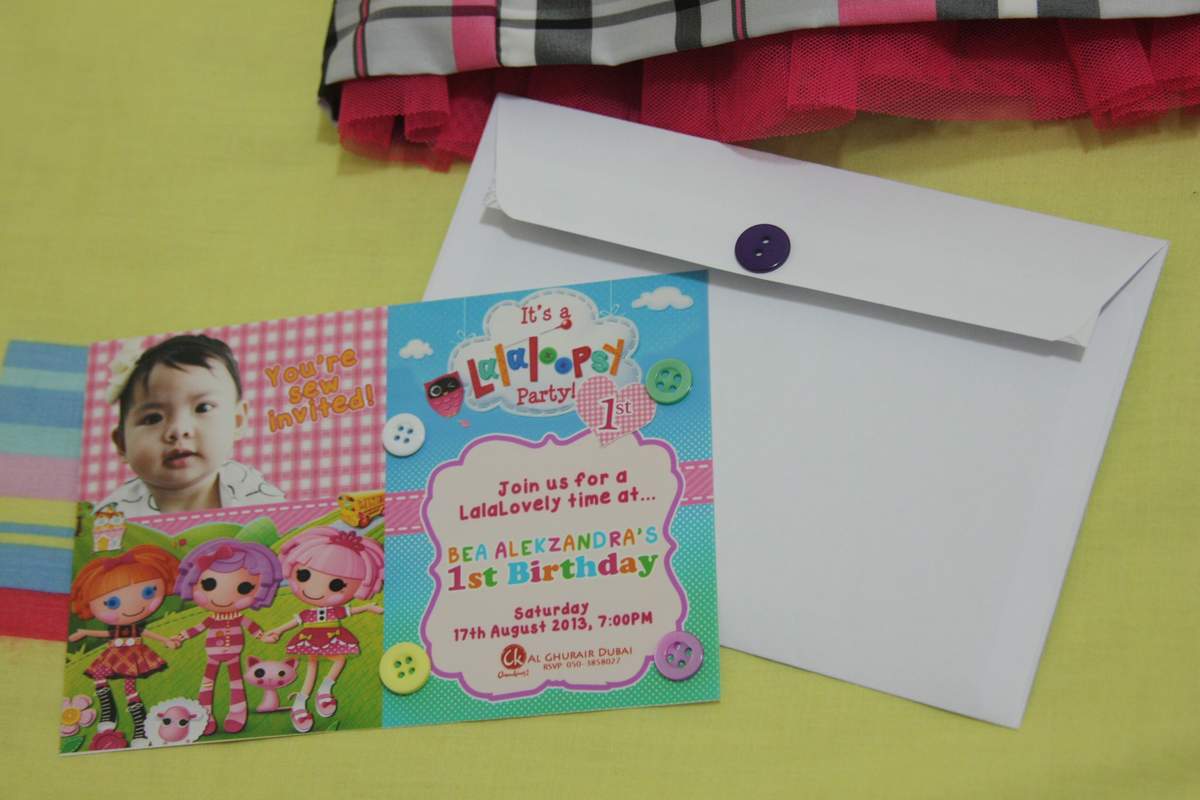 Bea Alekzandra's 1st bday - Lalaloopsy inspired