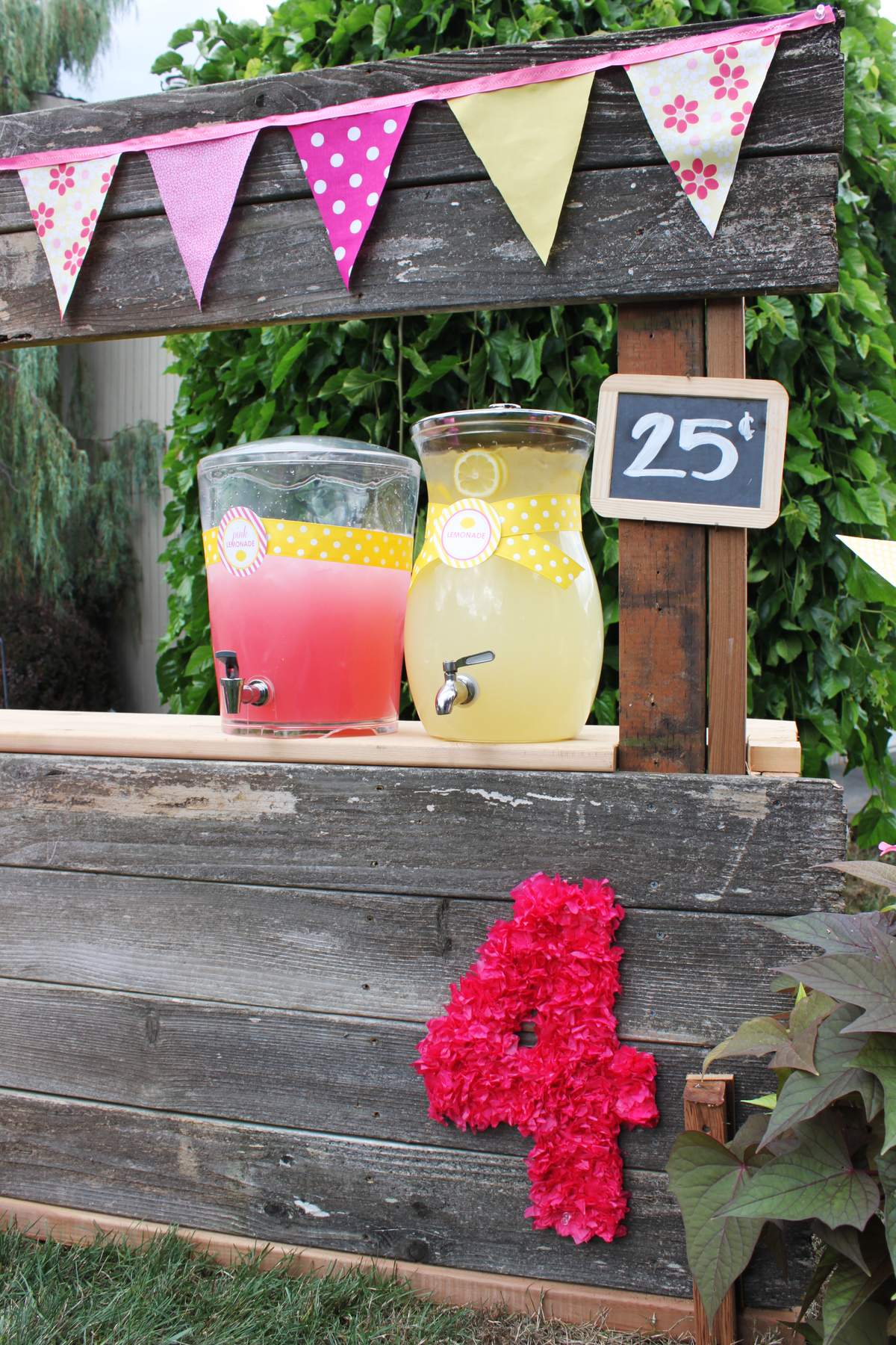 Lemonade Birthday Party Ideas Photo 8 of 15 Catch My Party