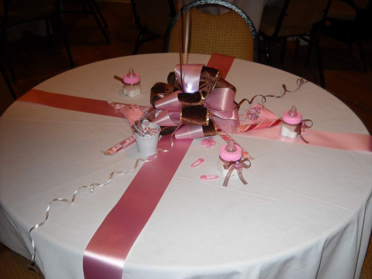 Michelle's Baby Shower - Pink & Brown