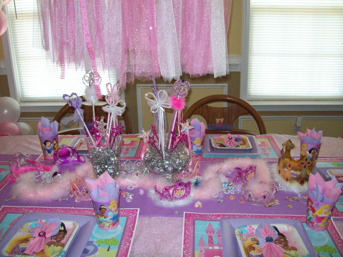 Addison's 4th Birthday  - Disney Princess Party