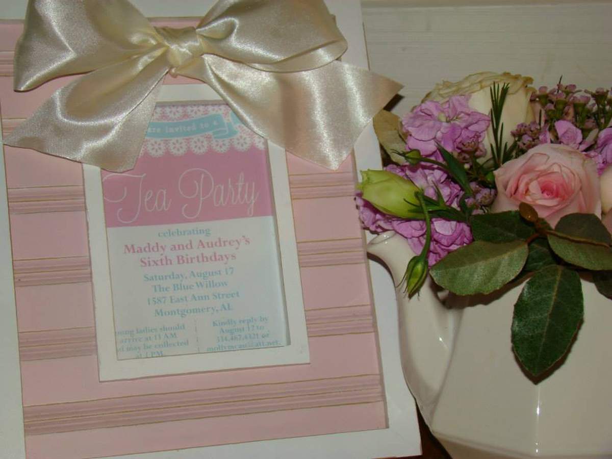 6th Birthday  - Tea Party