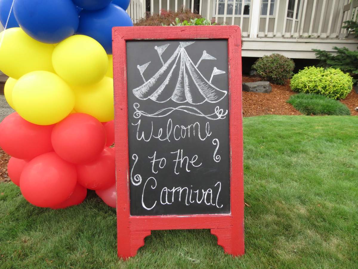 Peyton & Emma's Carnival Party - carnival party