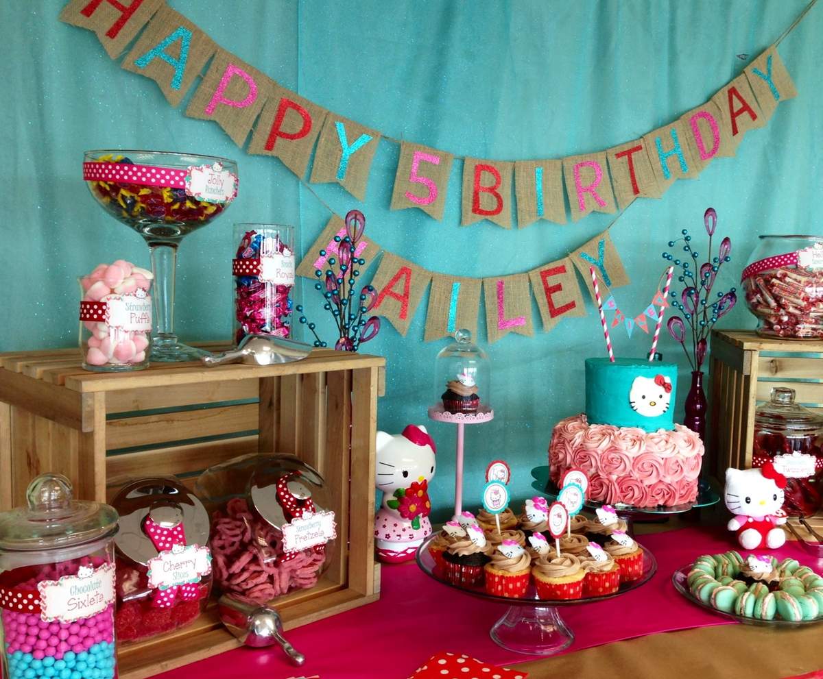 Hello Kitty 5th Birthday - Hello Kitty