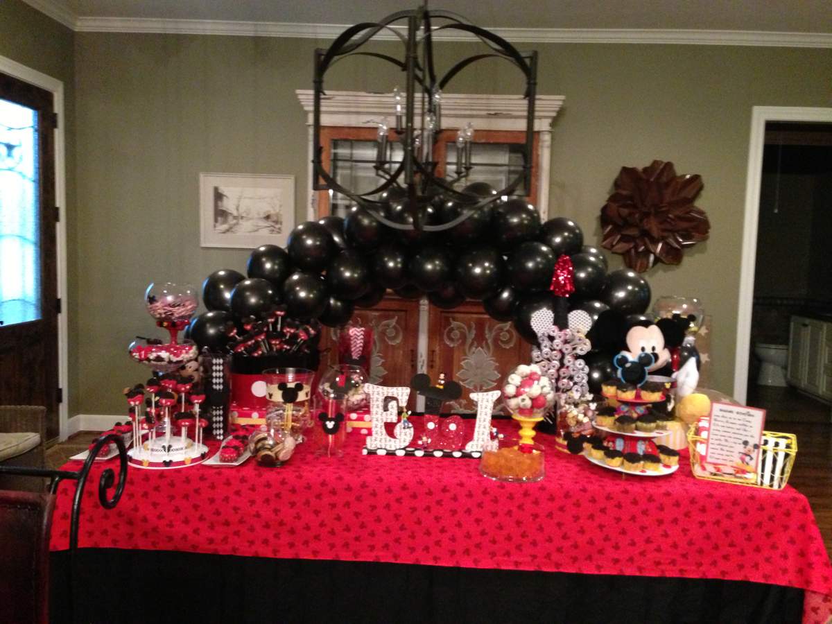 Eli's first birthday - Mickey Mouse