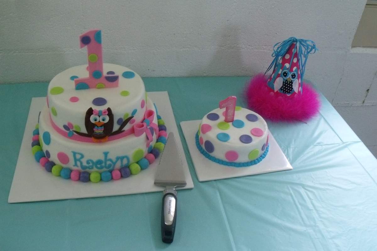 Raelyn Mae's 1st birthday! - Owl Theme