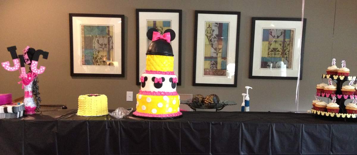 J.C.'s 1st Birthday Party - Minnie Mouse