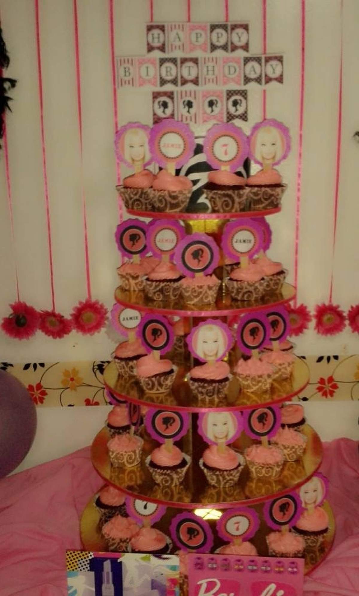 Jamie's 7th birthday - Barbie Inspired