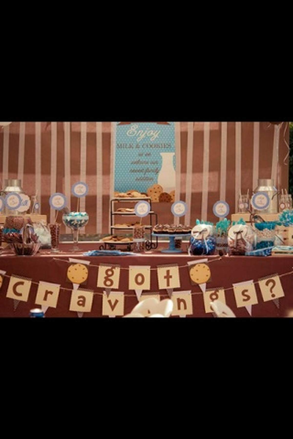 Renee's Baby Shower - Milk & Cookies