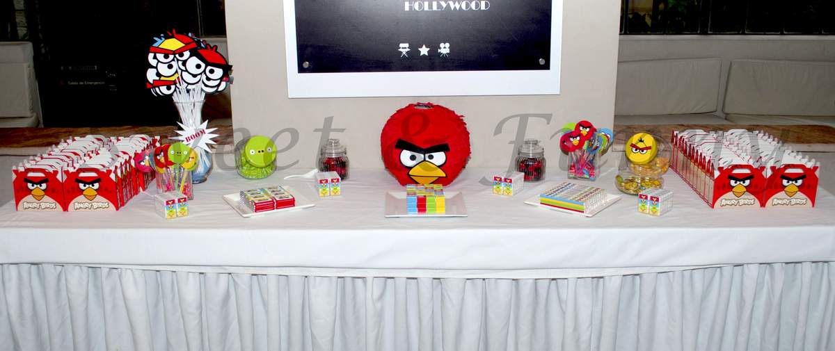 Agustin 5th Birthday - Angry Birds
